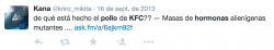 Tweet KFC